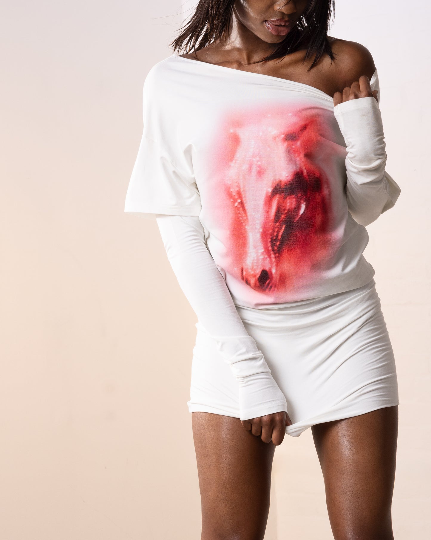 HORSE DRESS PINK