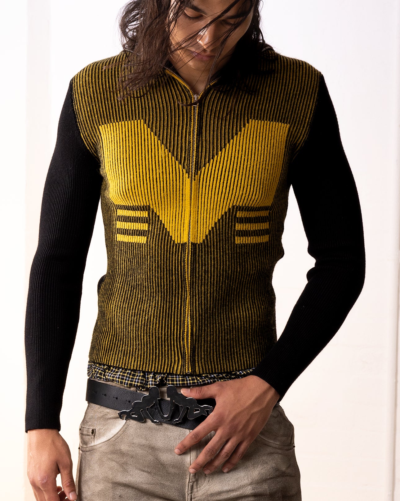 Turtle Neck M Cardigan