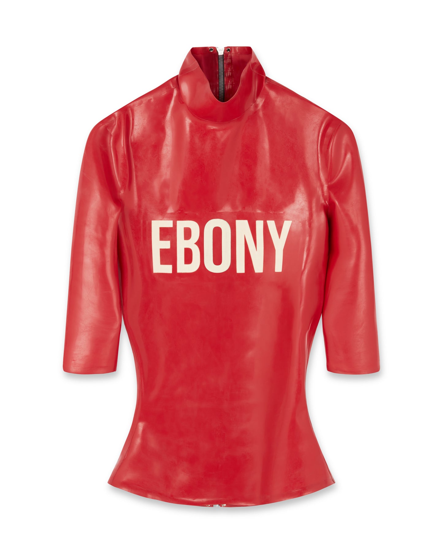 LATEX TEE EBONY RED