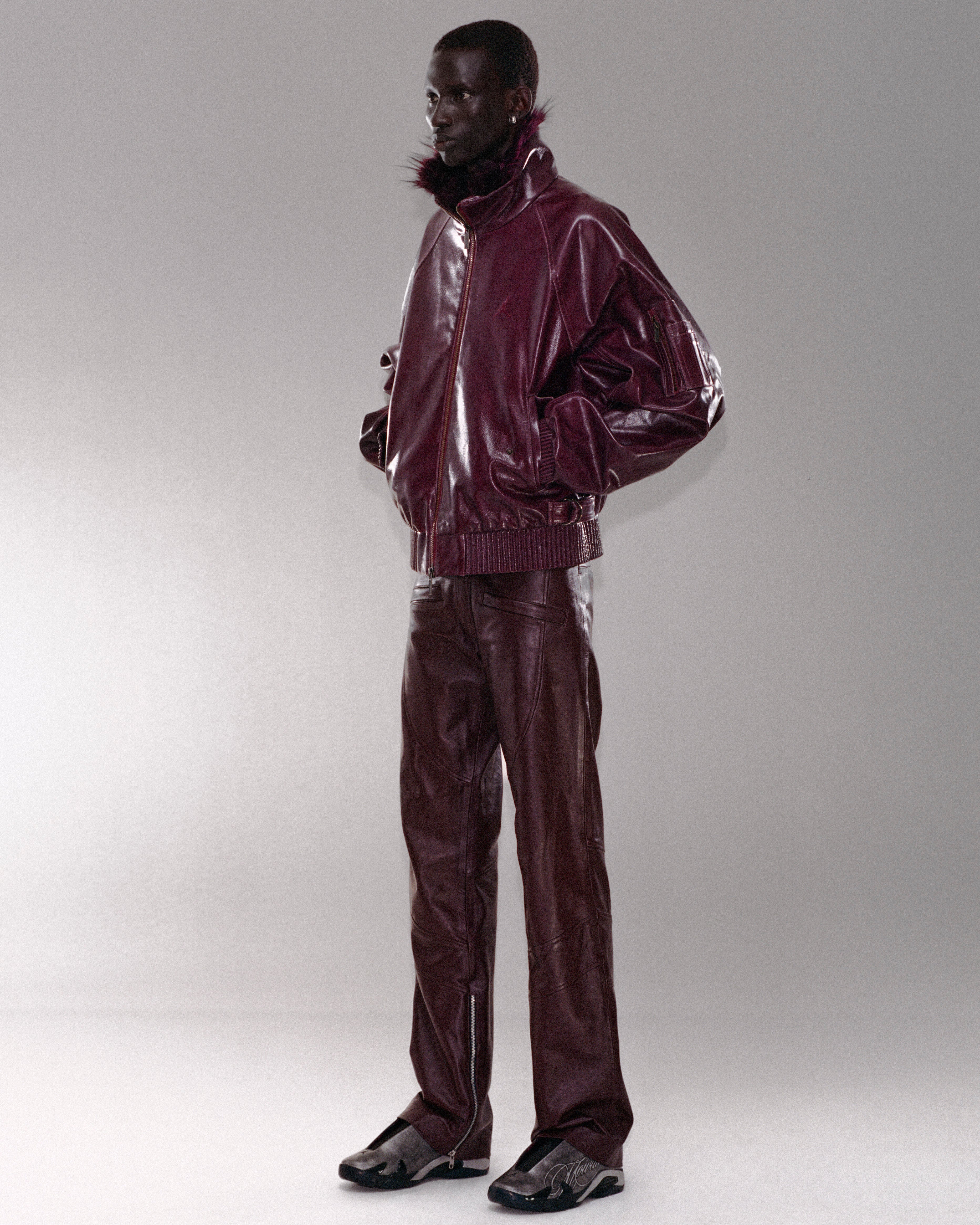 JORDAN LEATHER JACKET Image 9