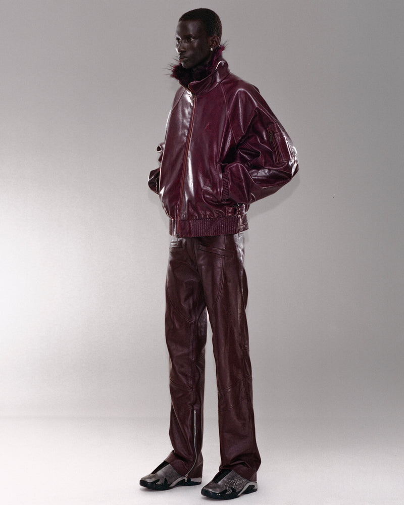 JORDAN LEATHER JACKET