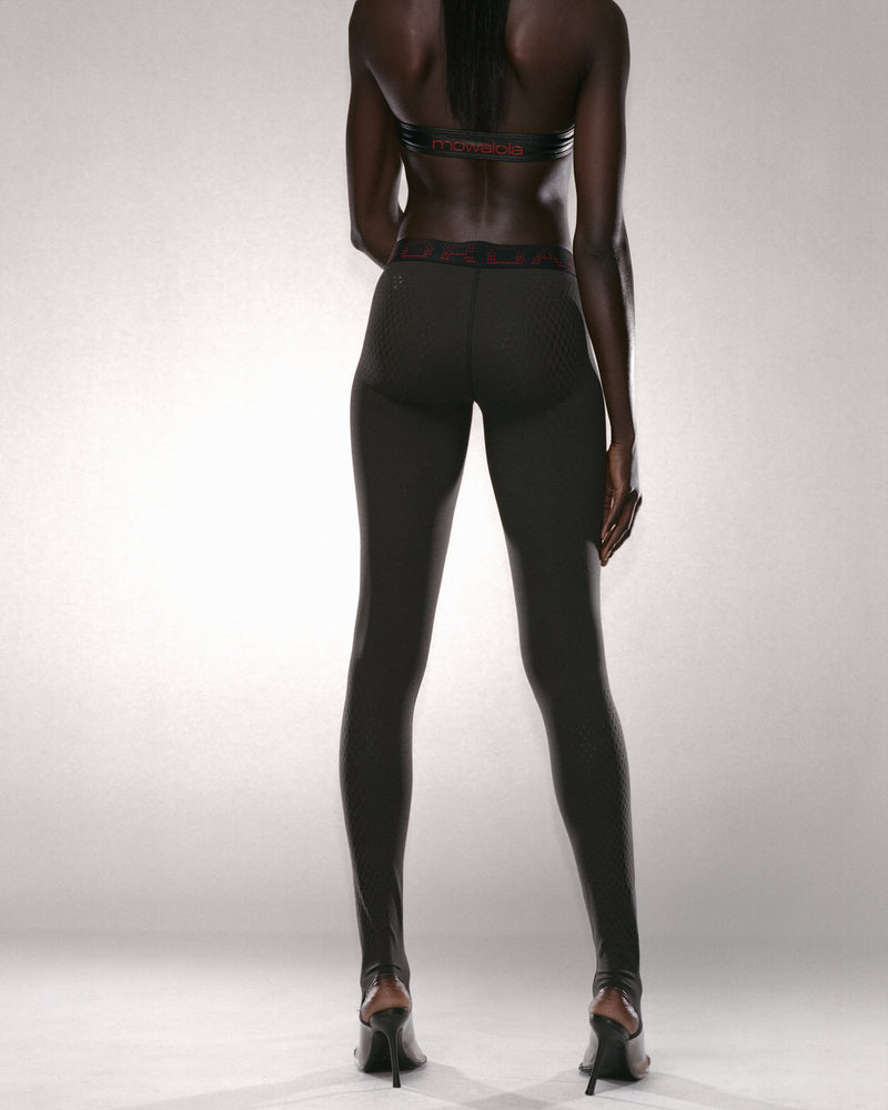JORDAN MOWALOLA WOMEN'S KNIT LEGGINGS