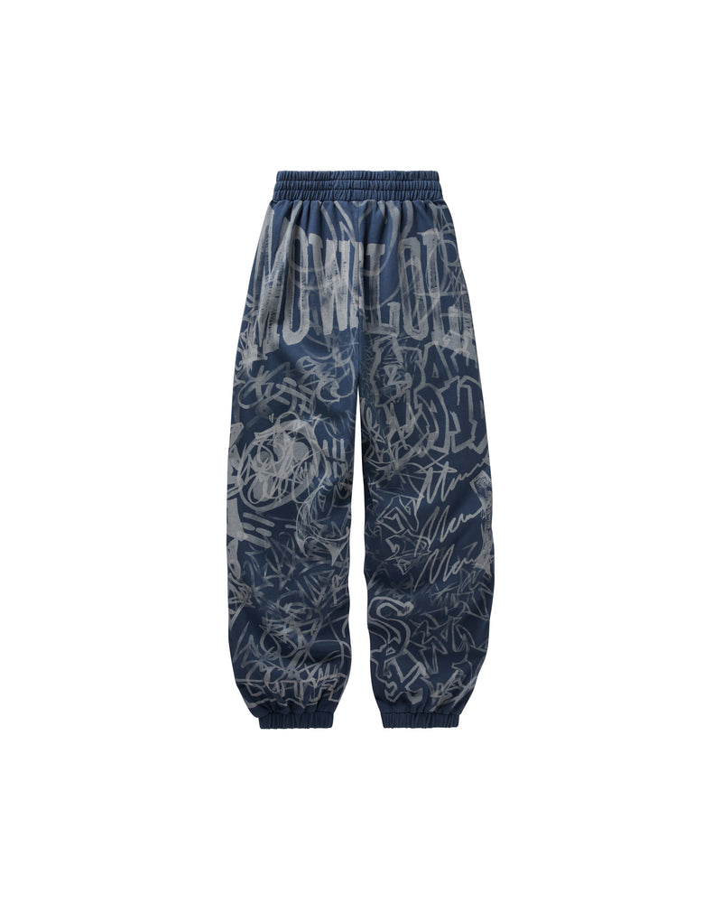 GRAFFITI TRACK PANTS NAVY