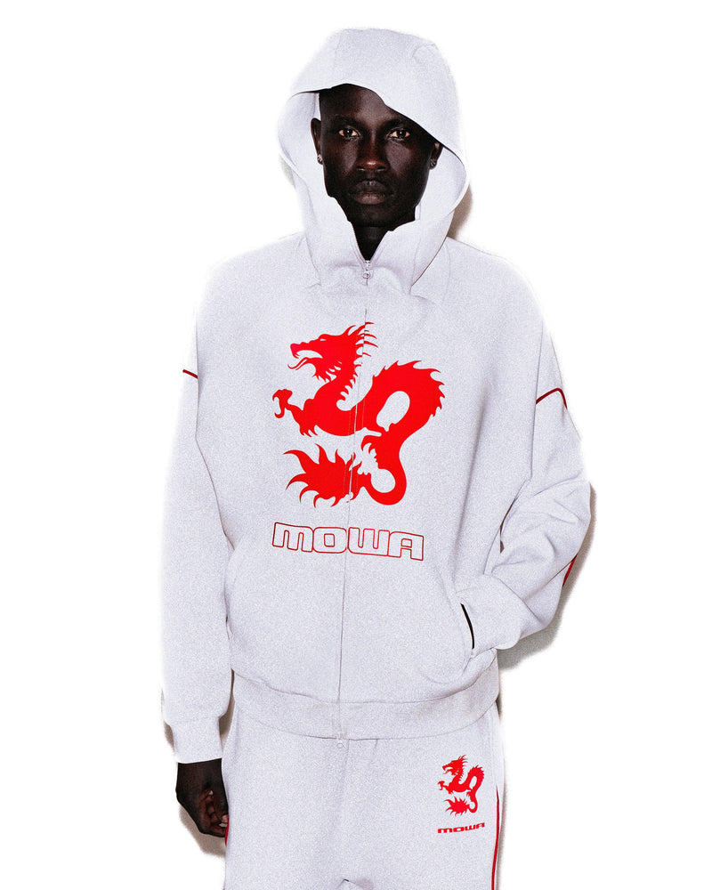 ZUSHI TRACKTOP WHITE - model