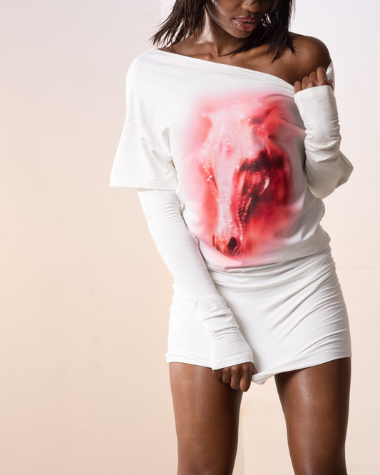HORSE DRESS PINK