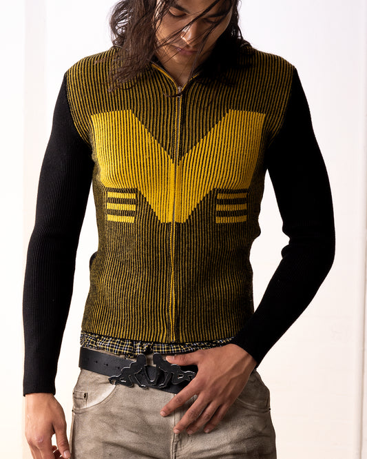 Turtle Neck M Cardigan