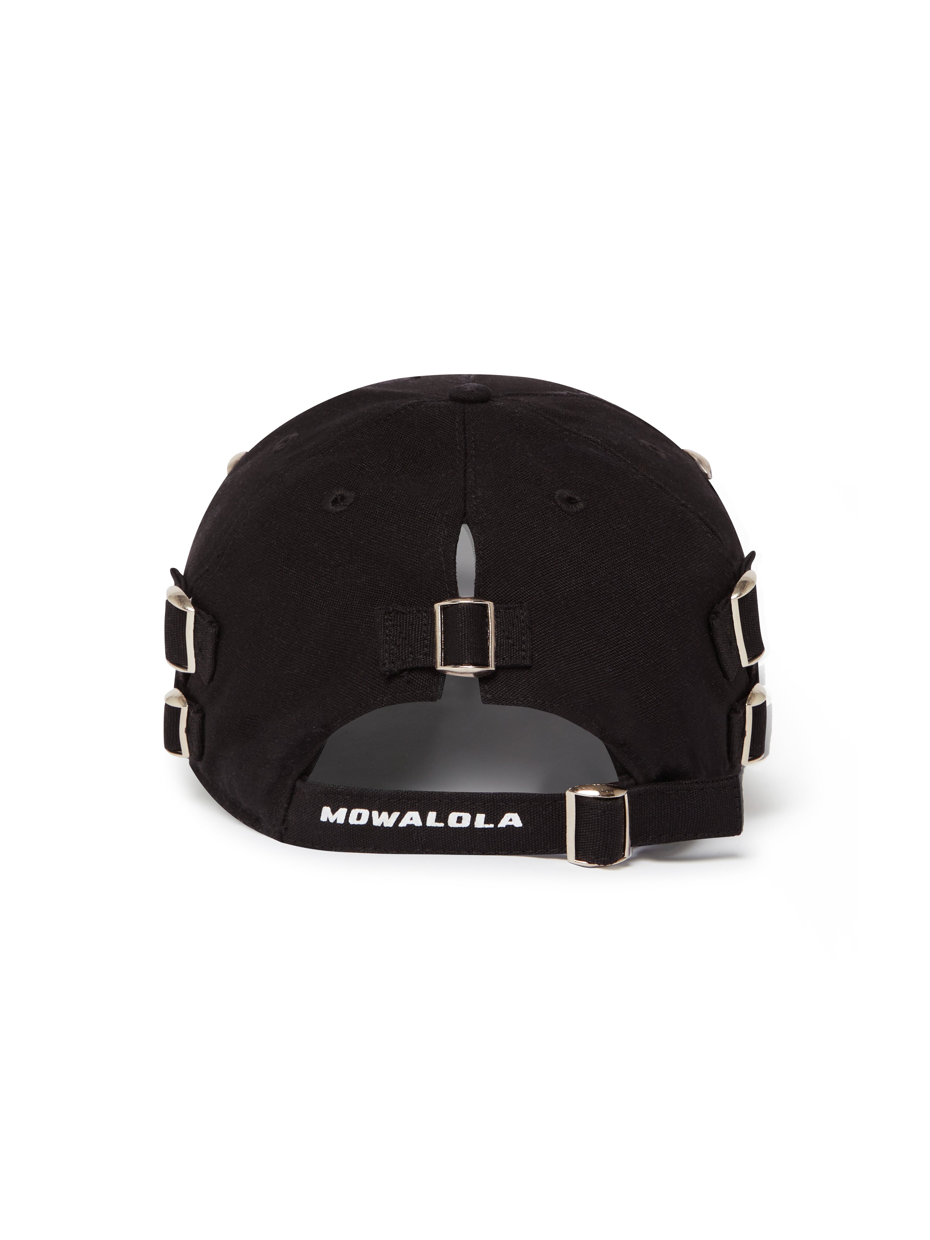 mowalola キャップ ブラック HATS – MOWALOLA