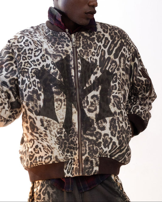 TRASHED BOMBER CHEETAH