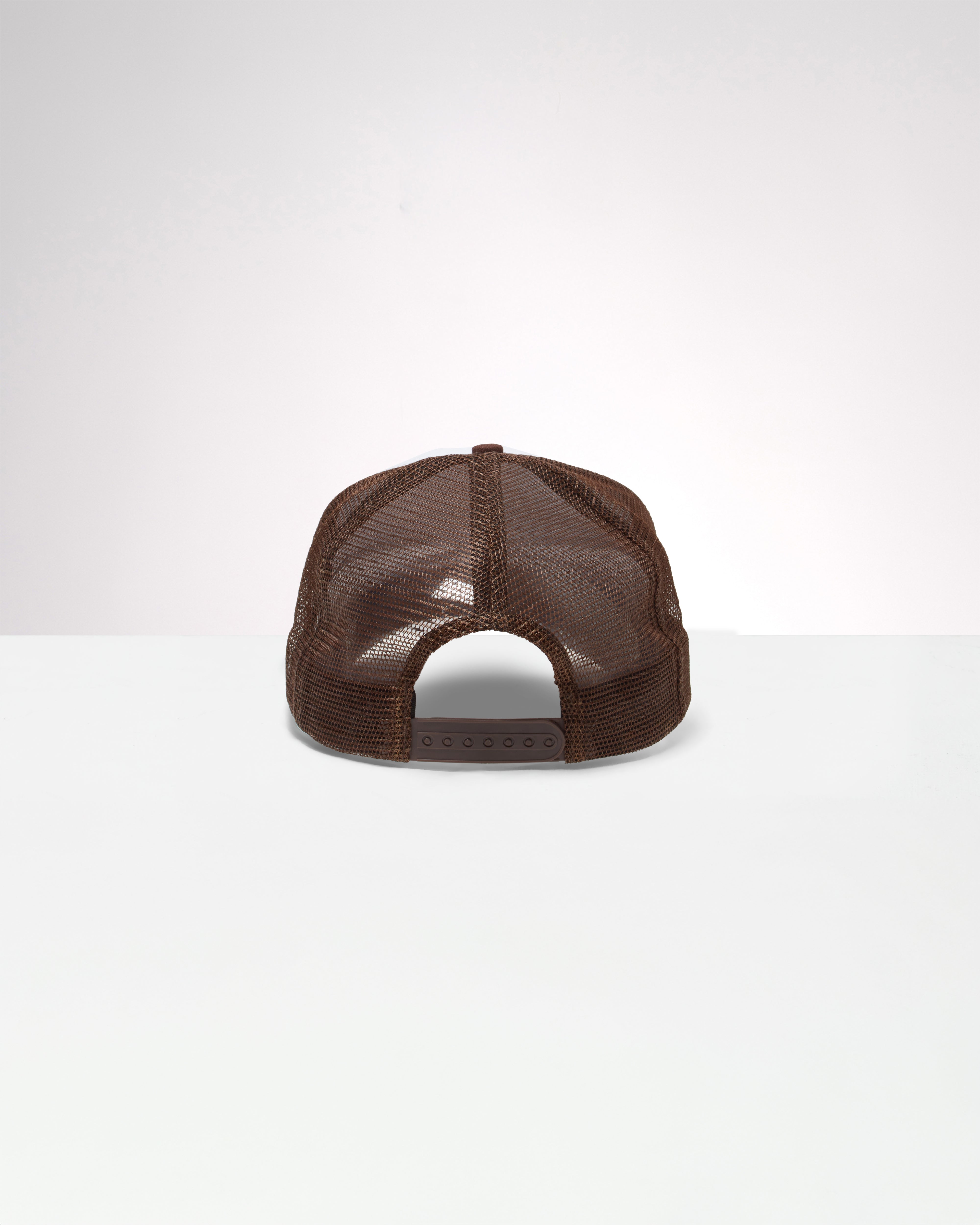Brown Puff Puff Trucker Image 4