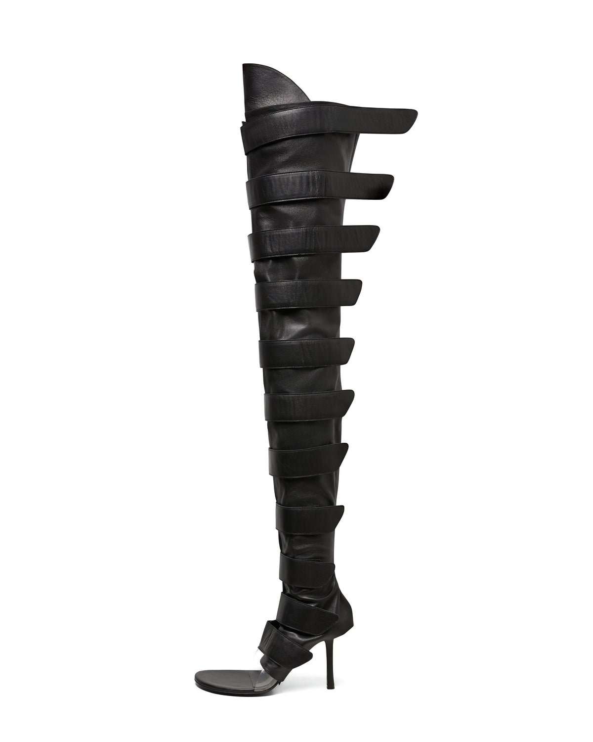 LOLA STRAP HIGH BOOT BLACK BEAUTY