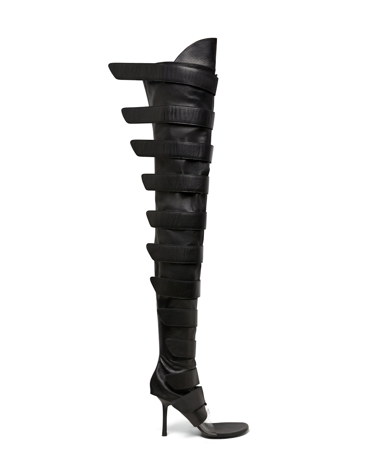 LOLA STRAP HIGH BOOT BLACK BEAUTY