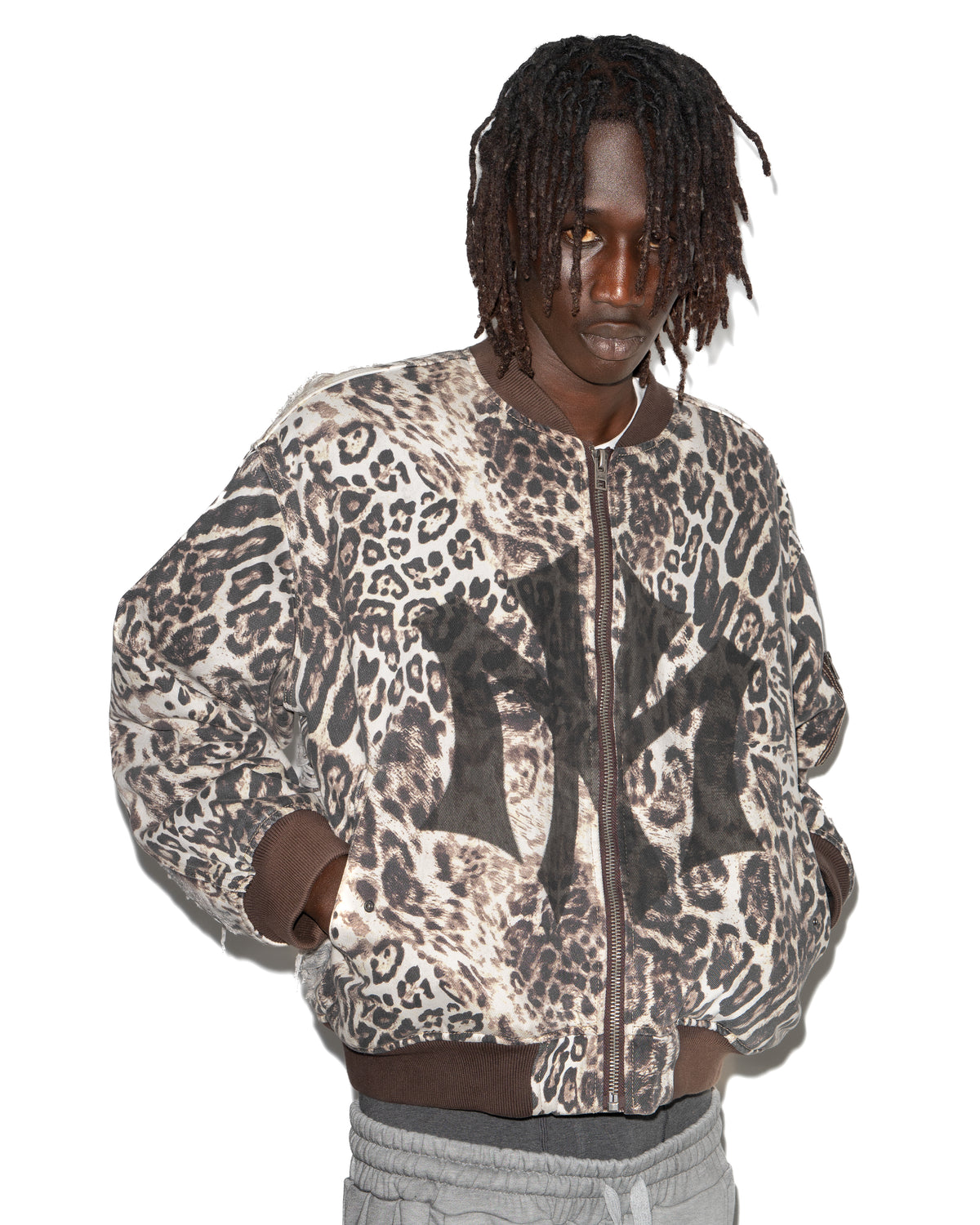 TRASHED BOMBER CHEETAH