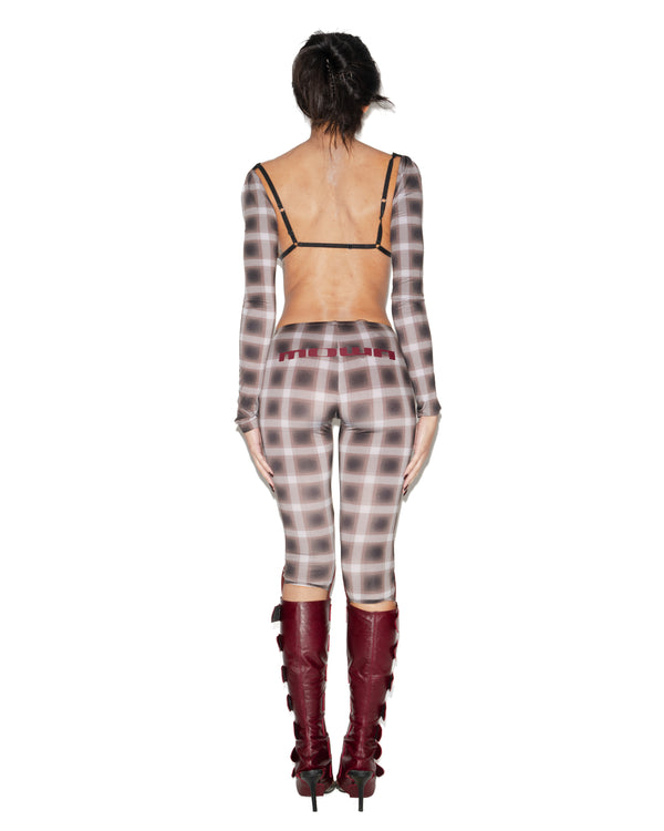 TARTAN CAPRI PANTS - Image 2