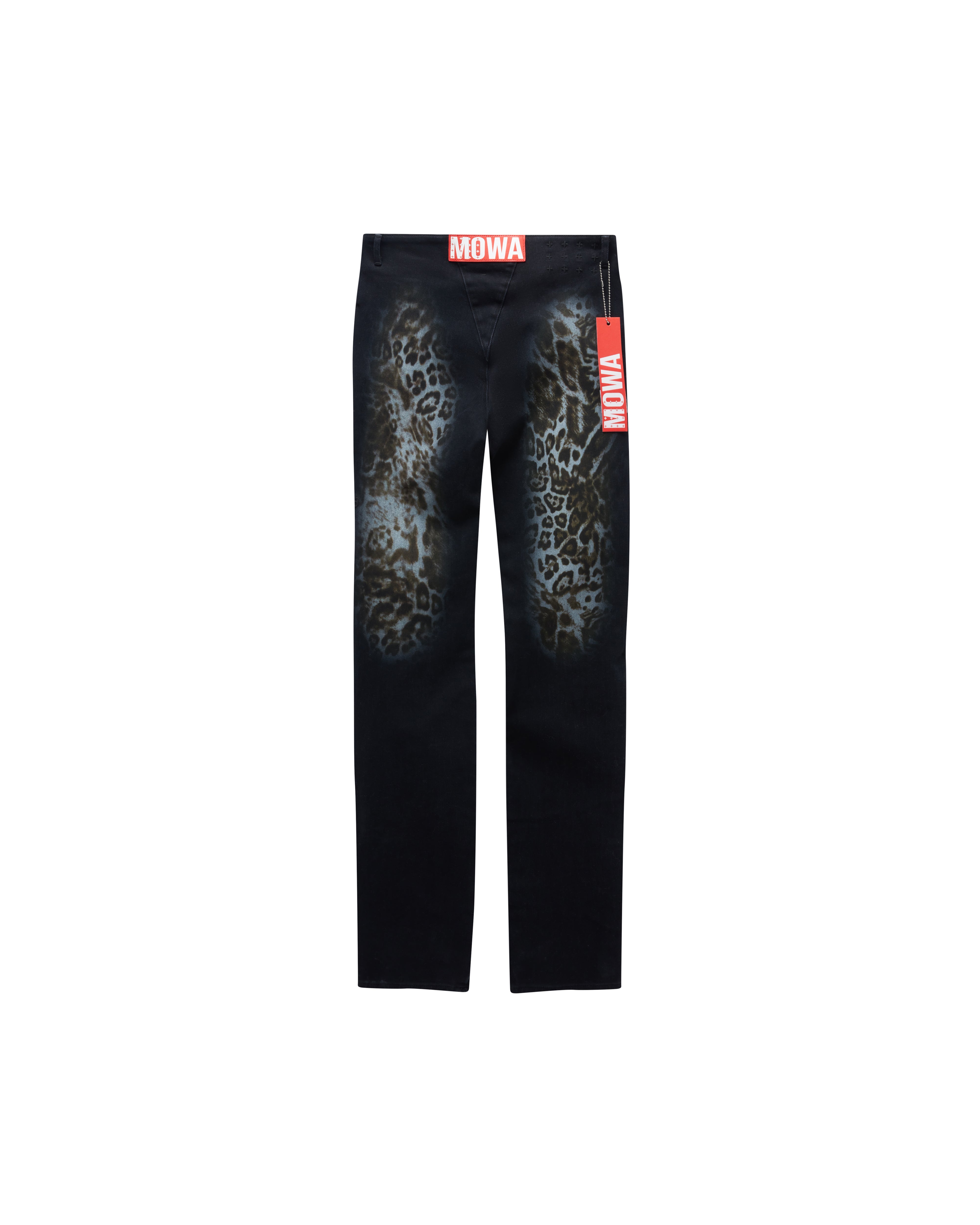 MOWALOLA JEAN BLACK CHEETAH Kusubiコラボ CHEETAH JEAN BLACK – MOWALOLA
