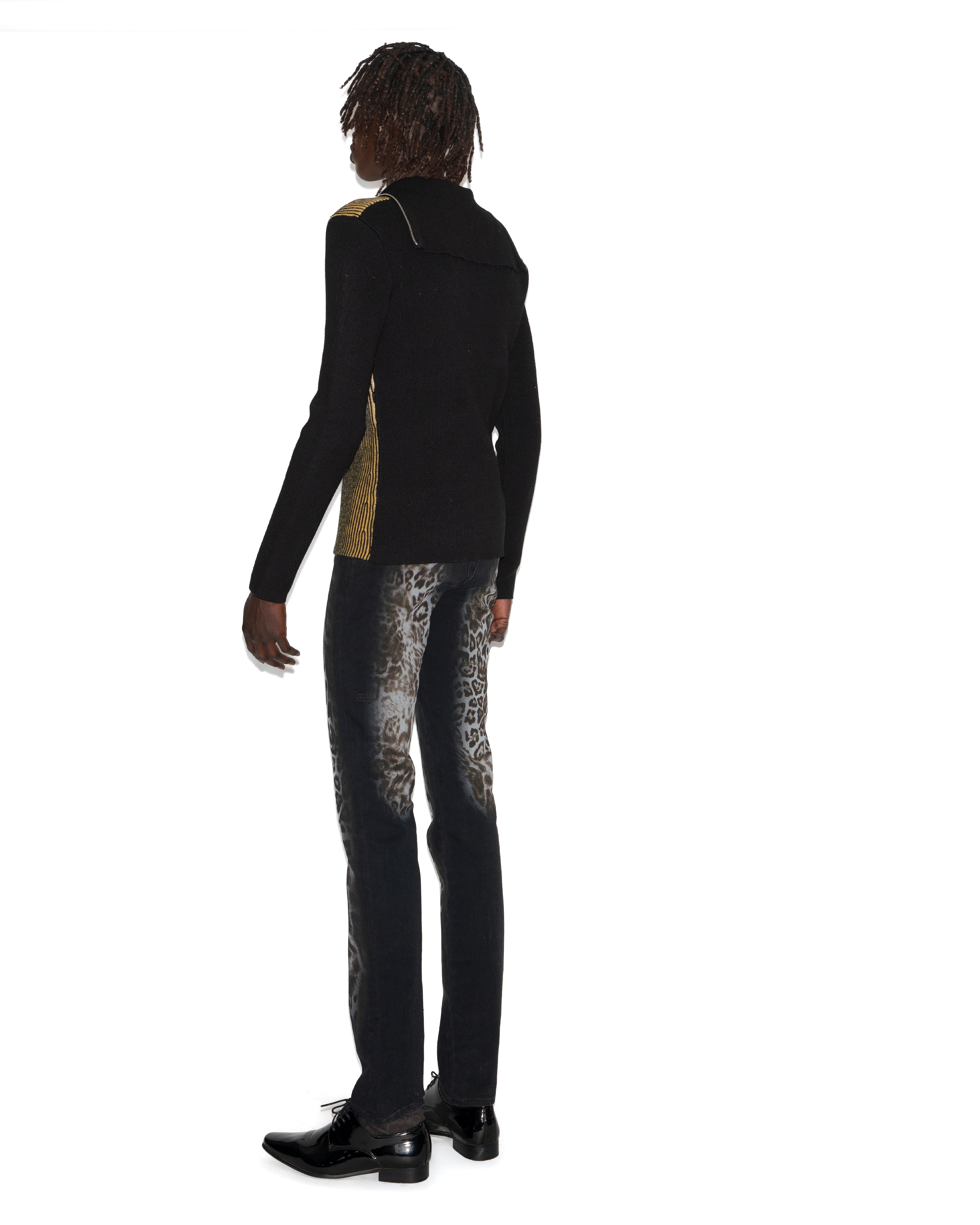 CHEETAH JEAN BLACK – MOWALOLA