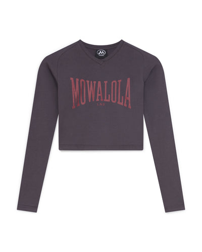 COLLEGE TEE GREY
