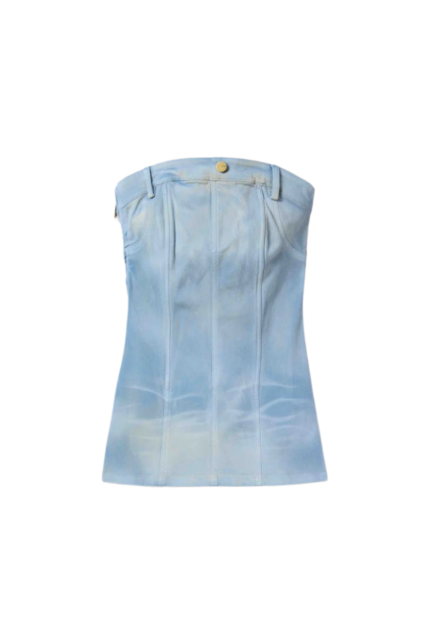 MOTO DRESS BLUE Image 1