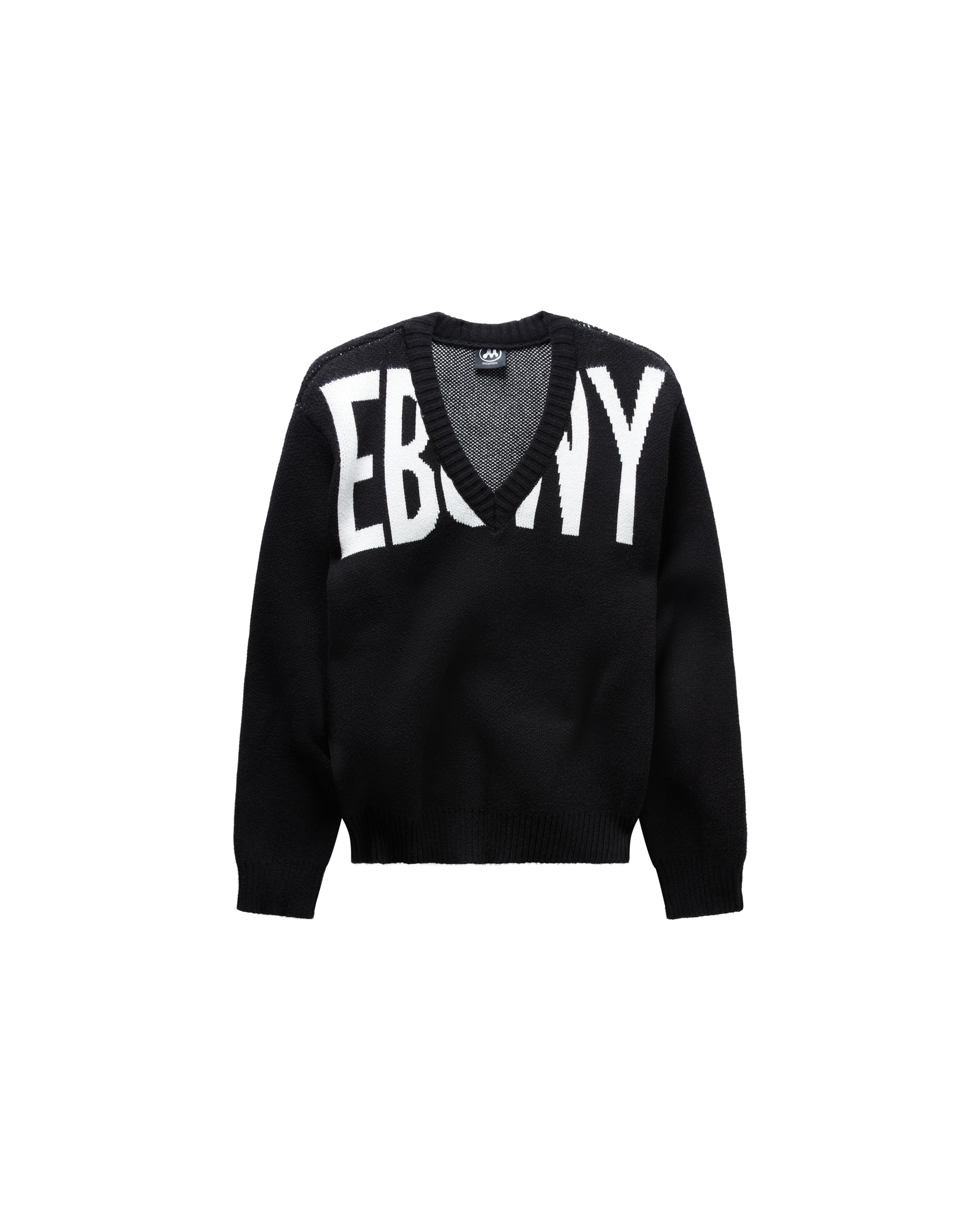 EBONY RELAXED JUMPER BLACK Image 1