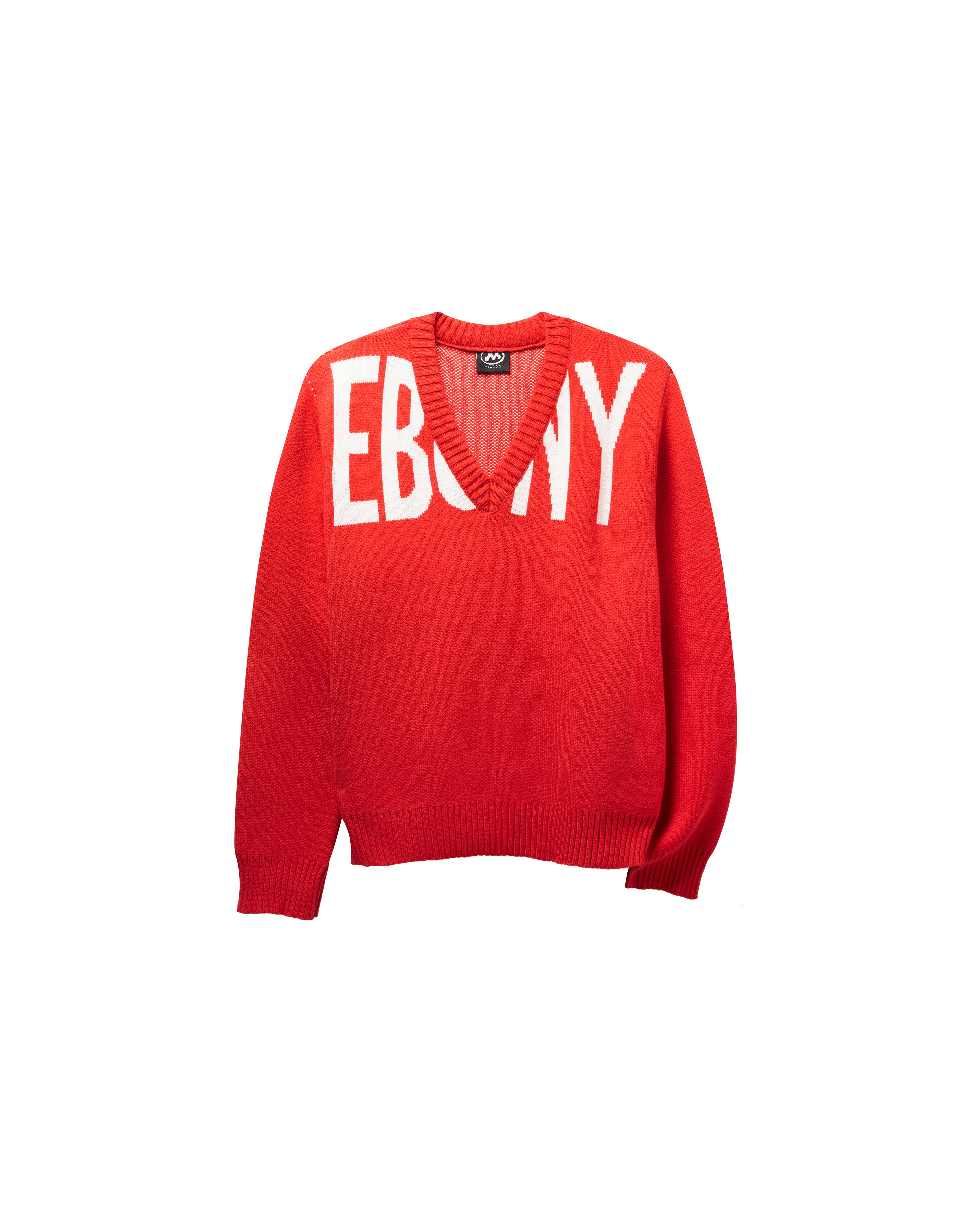 EBONY RELAXED JUMPER RED Image 1