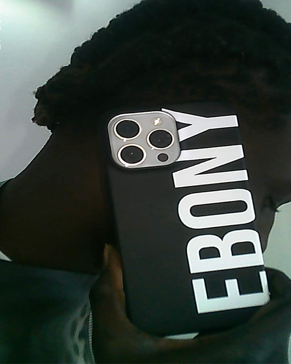 EBONY IPHONE CASE BLACK