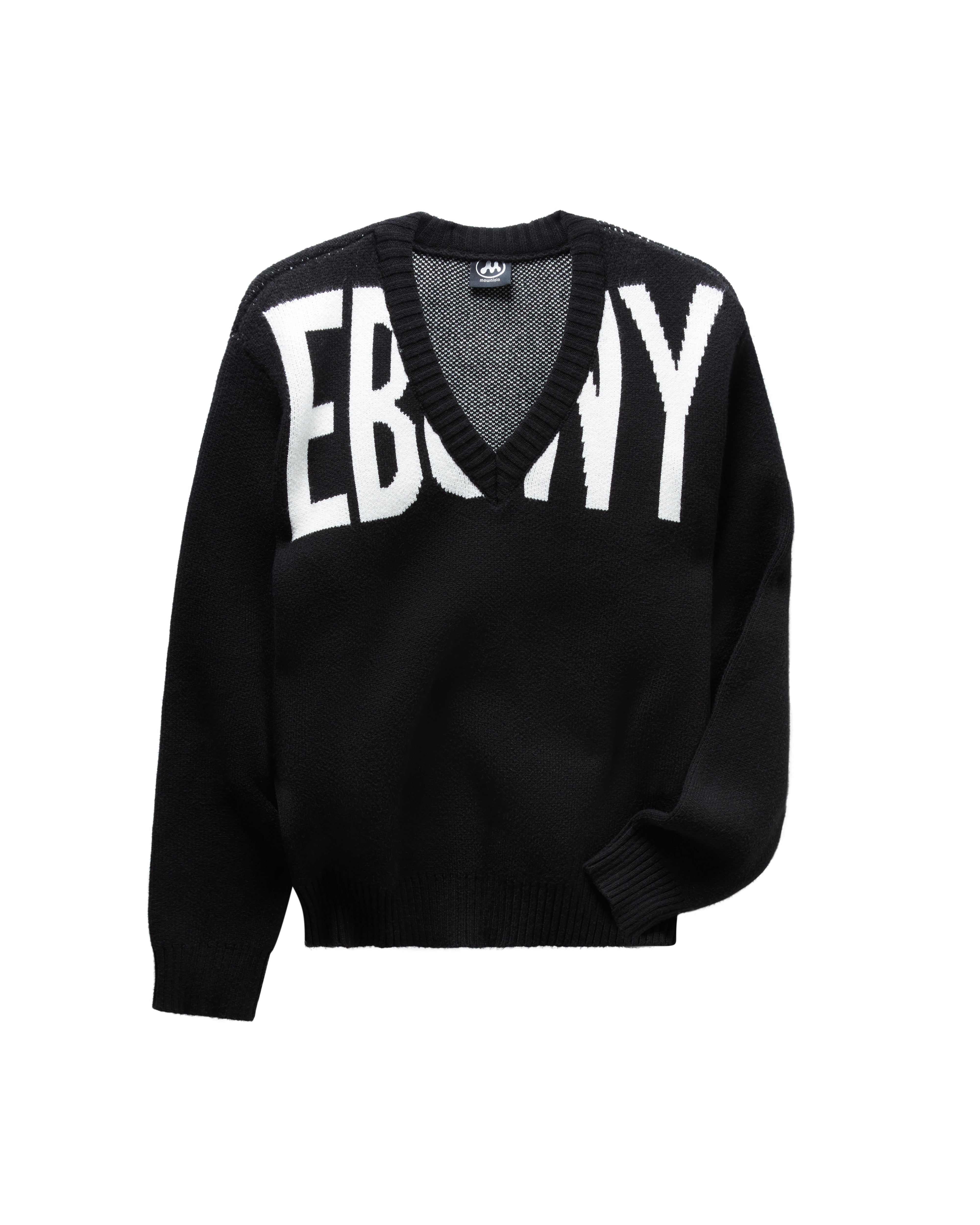 EBONY RELAXED JUMPER BLACK Image 3