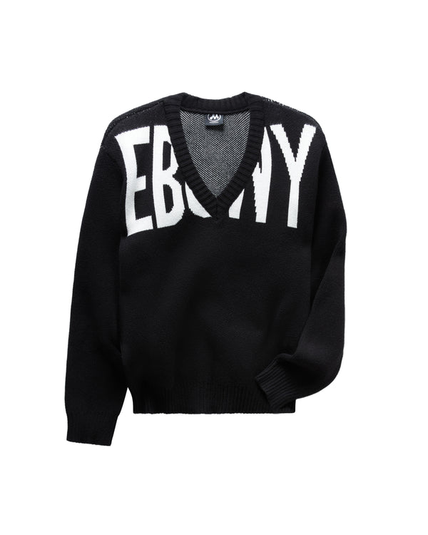 EBONY RELAXED JUMPER BLACK - Image 3