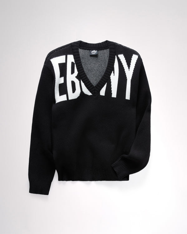 EBONY RELAXED JUMPER BLACK