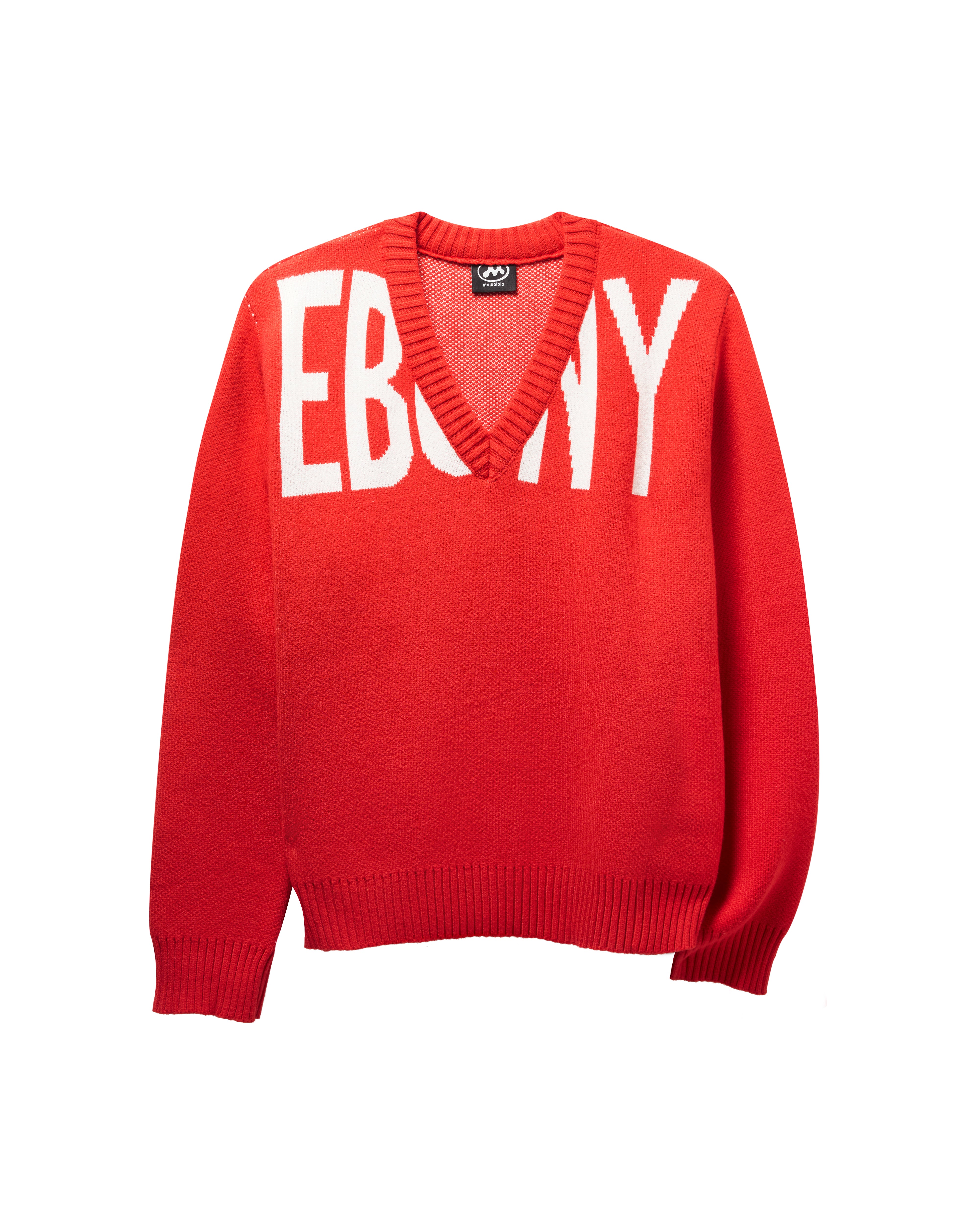 EBONY RELAXED JUMPER RED Image 3