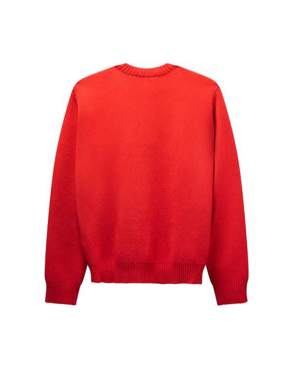 EBONY RELAXED JUMPER RED - Image 4