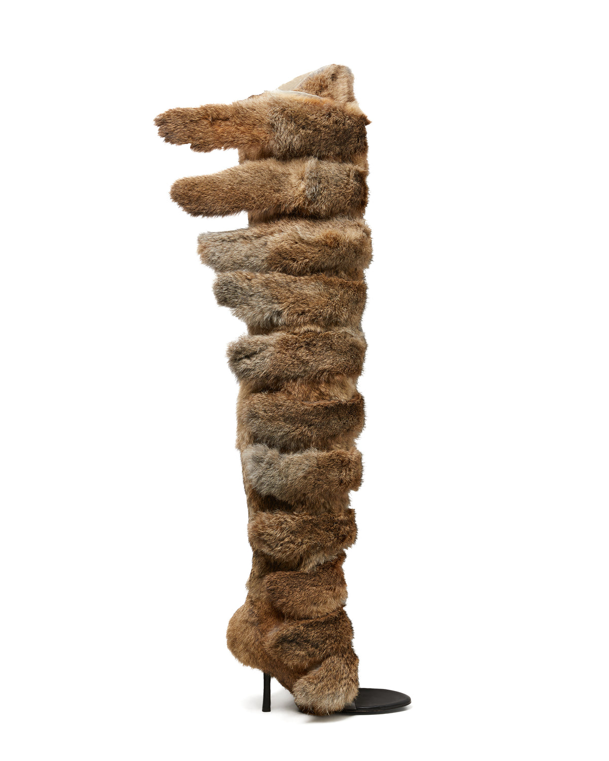 LOLA STRAP HIGH BOOT RABBIT