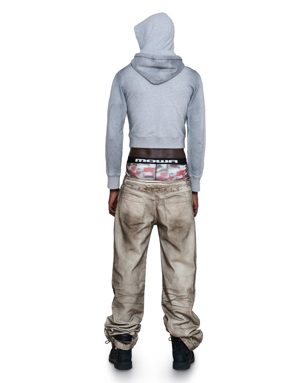 DOUBLE D HOODIE GREY