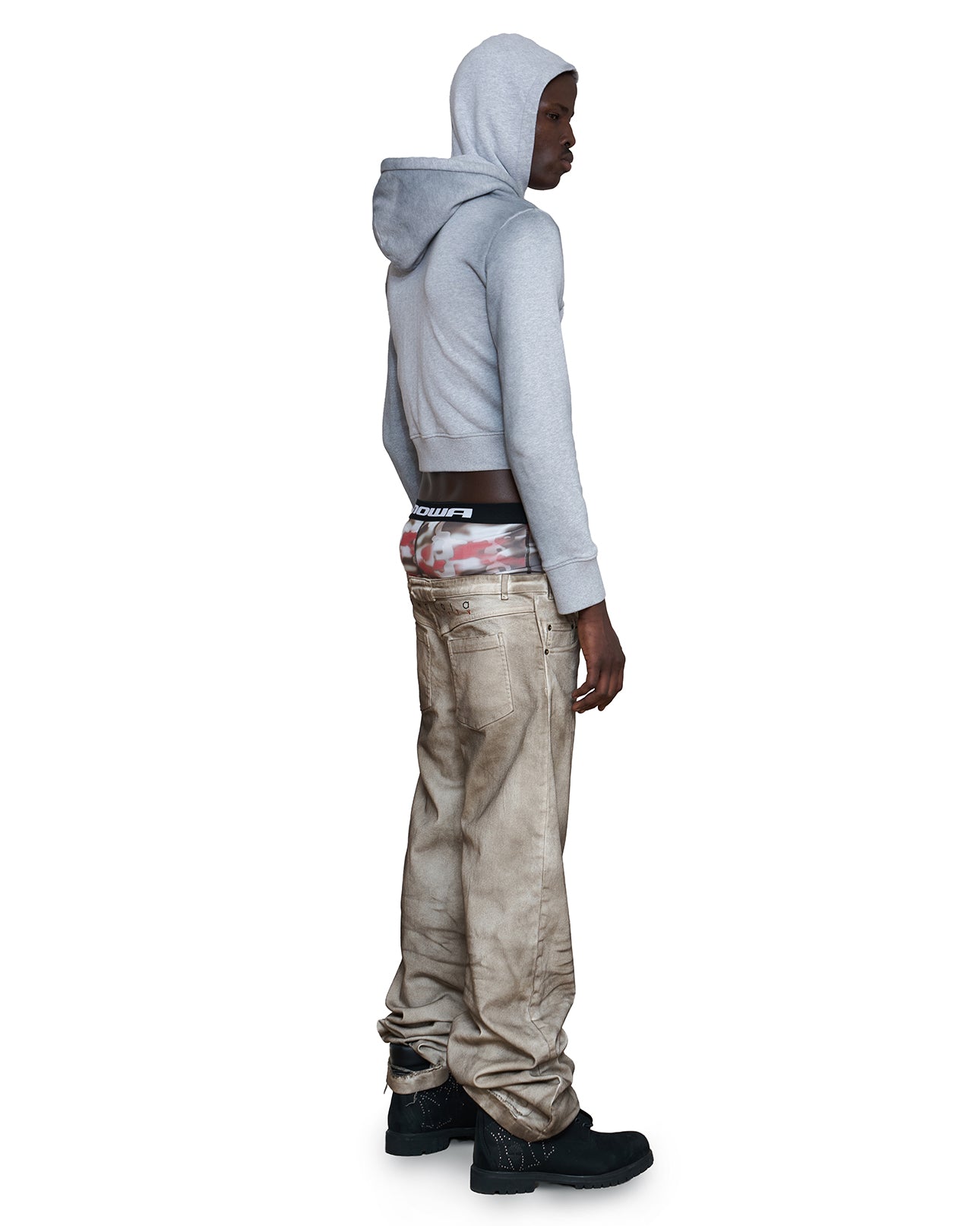 DOUBLE D HOODIE GREY Image 4