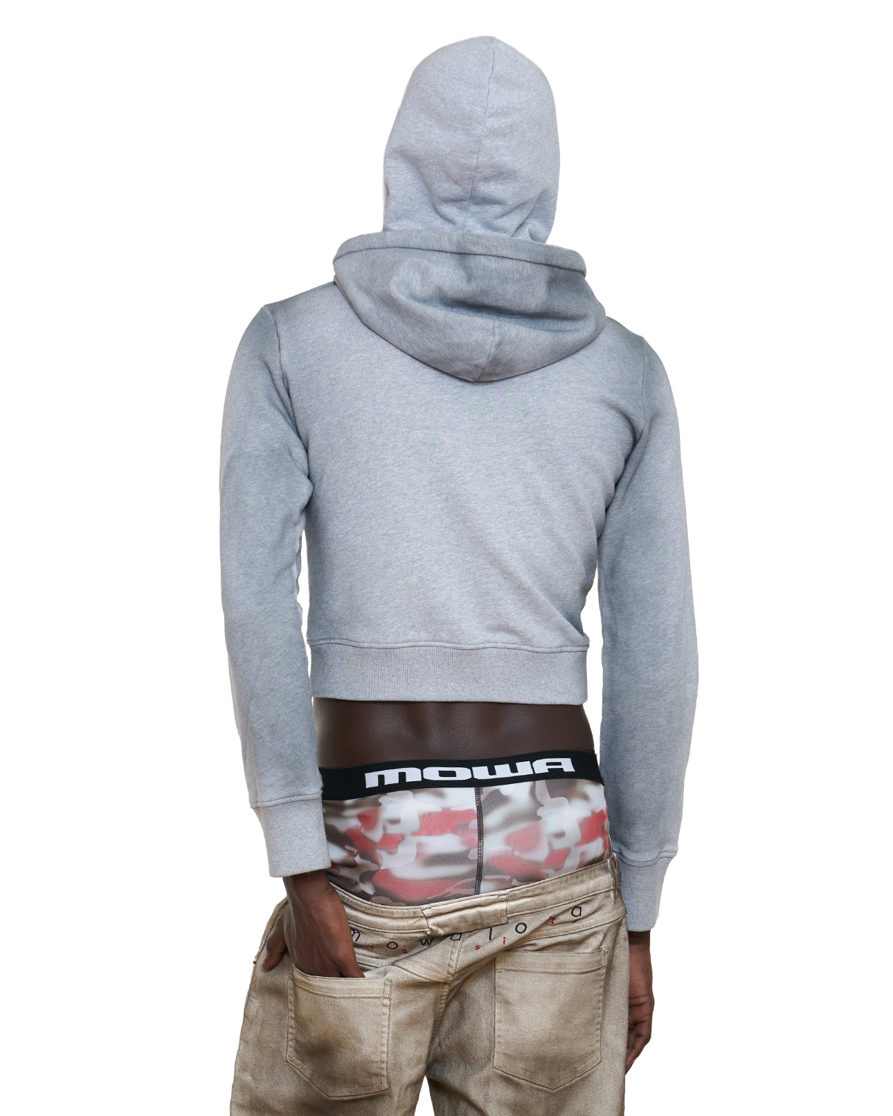 DOUBLE D HOODIE GREY Image 5