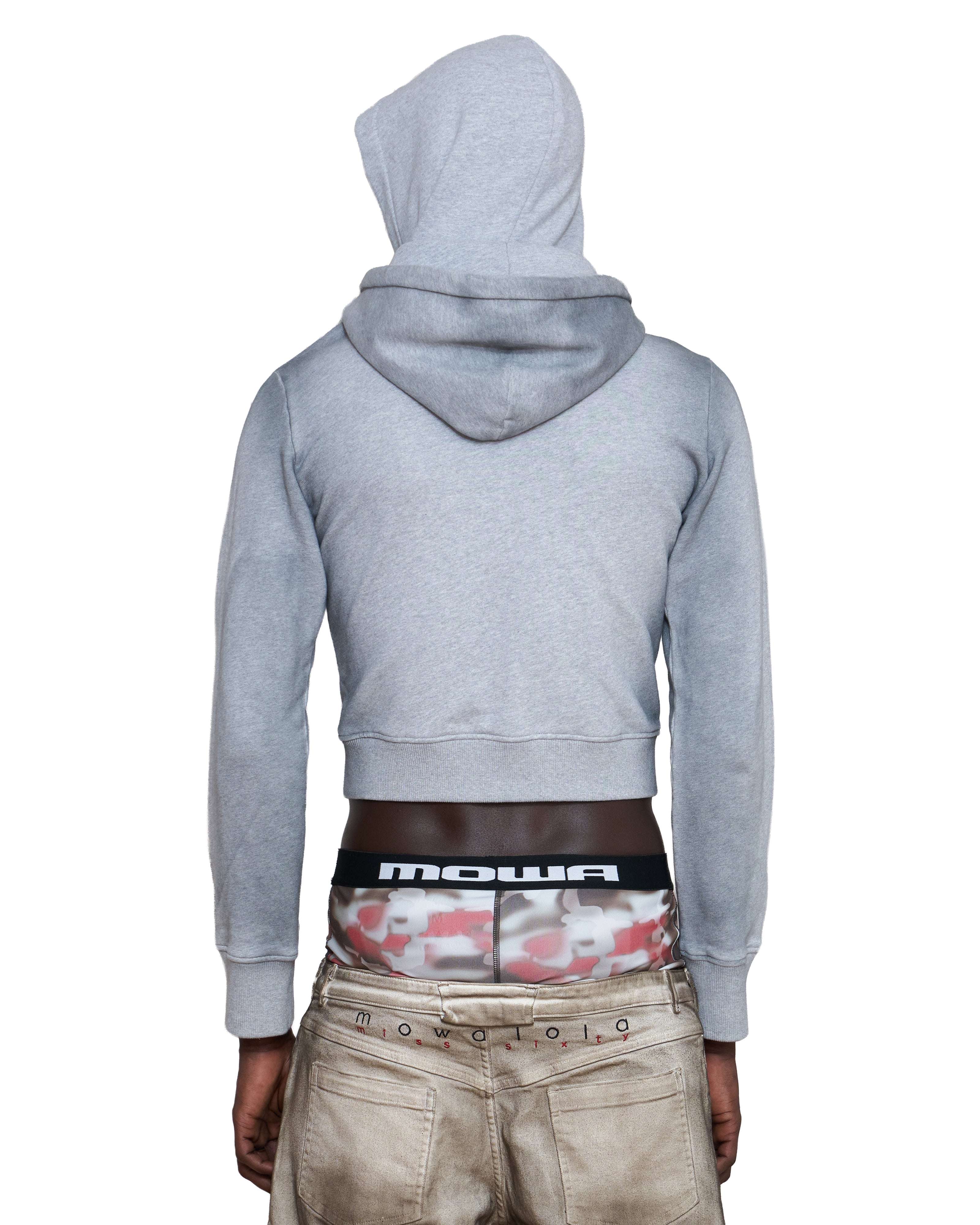 DOUBLE D HOODIE GREY Image 2