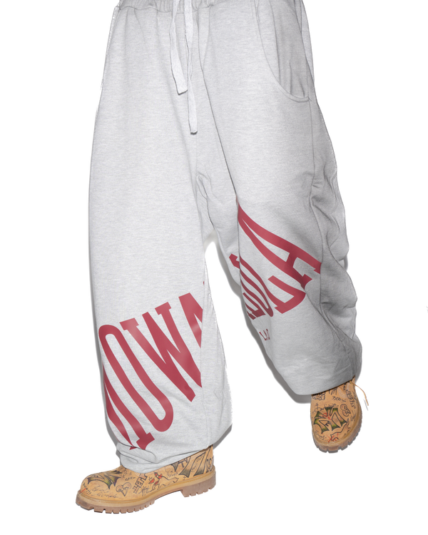 STAMP JOGGERS GREY - Image 1