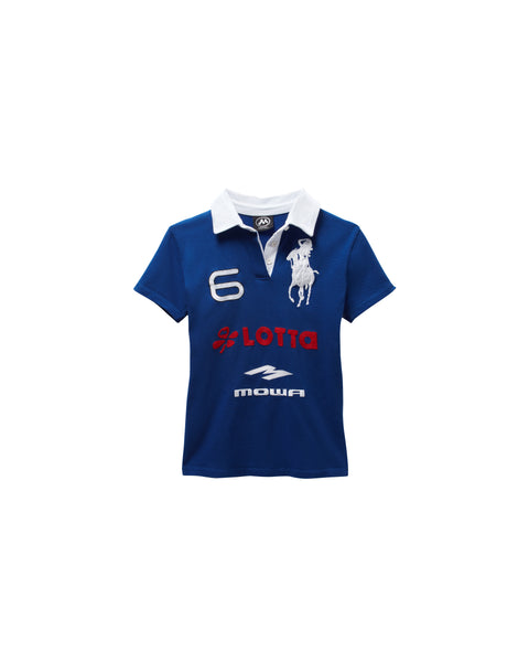Mowalola lotta polo ポロシャツ MOWALOLA TOKYO LOTTA POLO SHIRT | GALAXIES