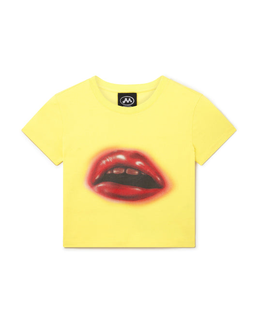 Baby Lip T 恤 - 暗网