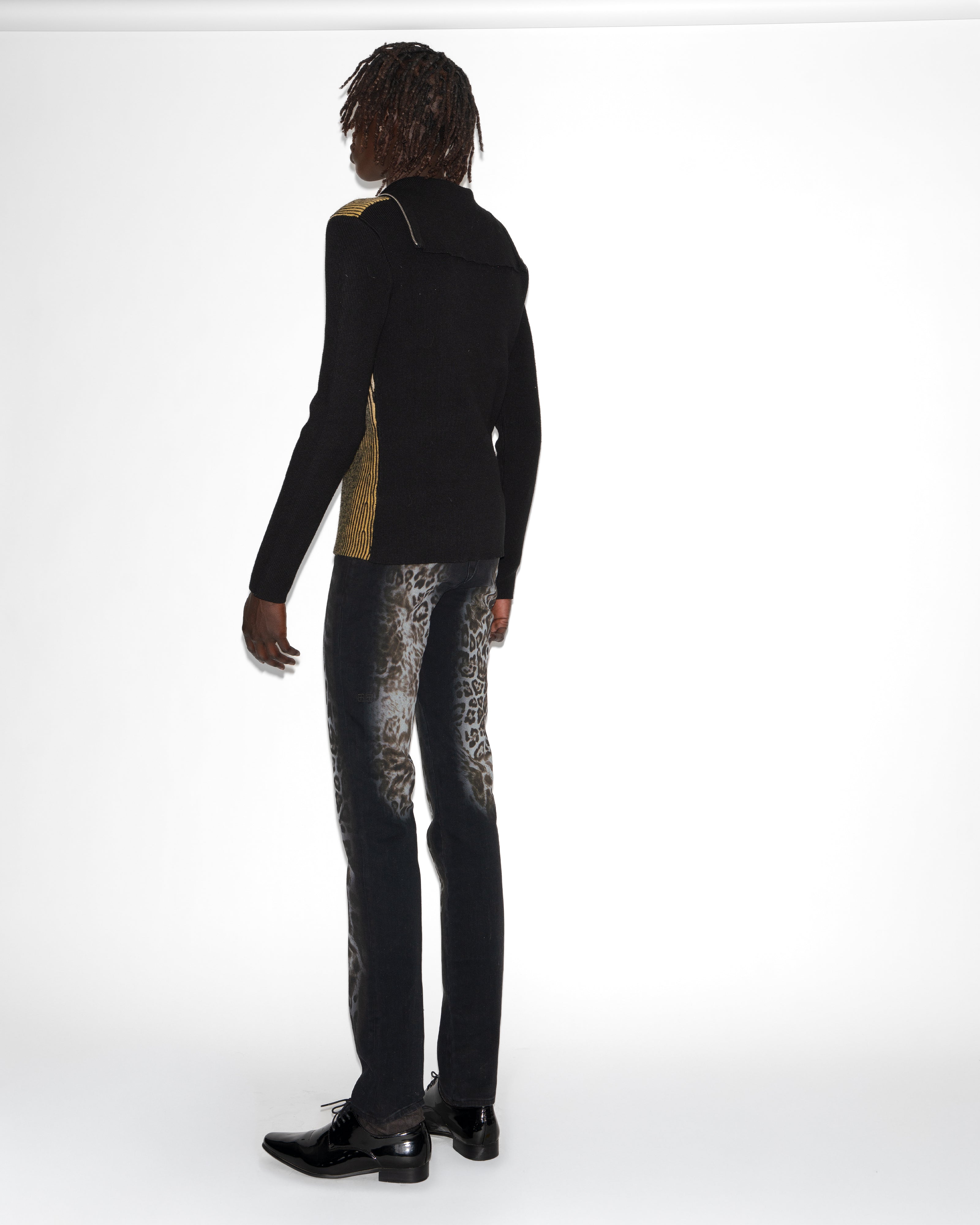 Turtle Neck M Cardigan Image 2