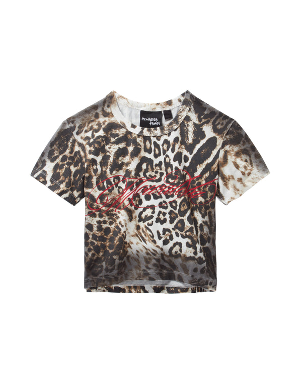 MK BABY SS TEE CHEETAH SLASHED - Image 3