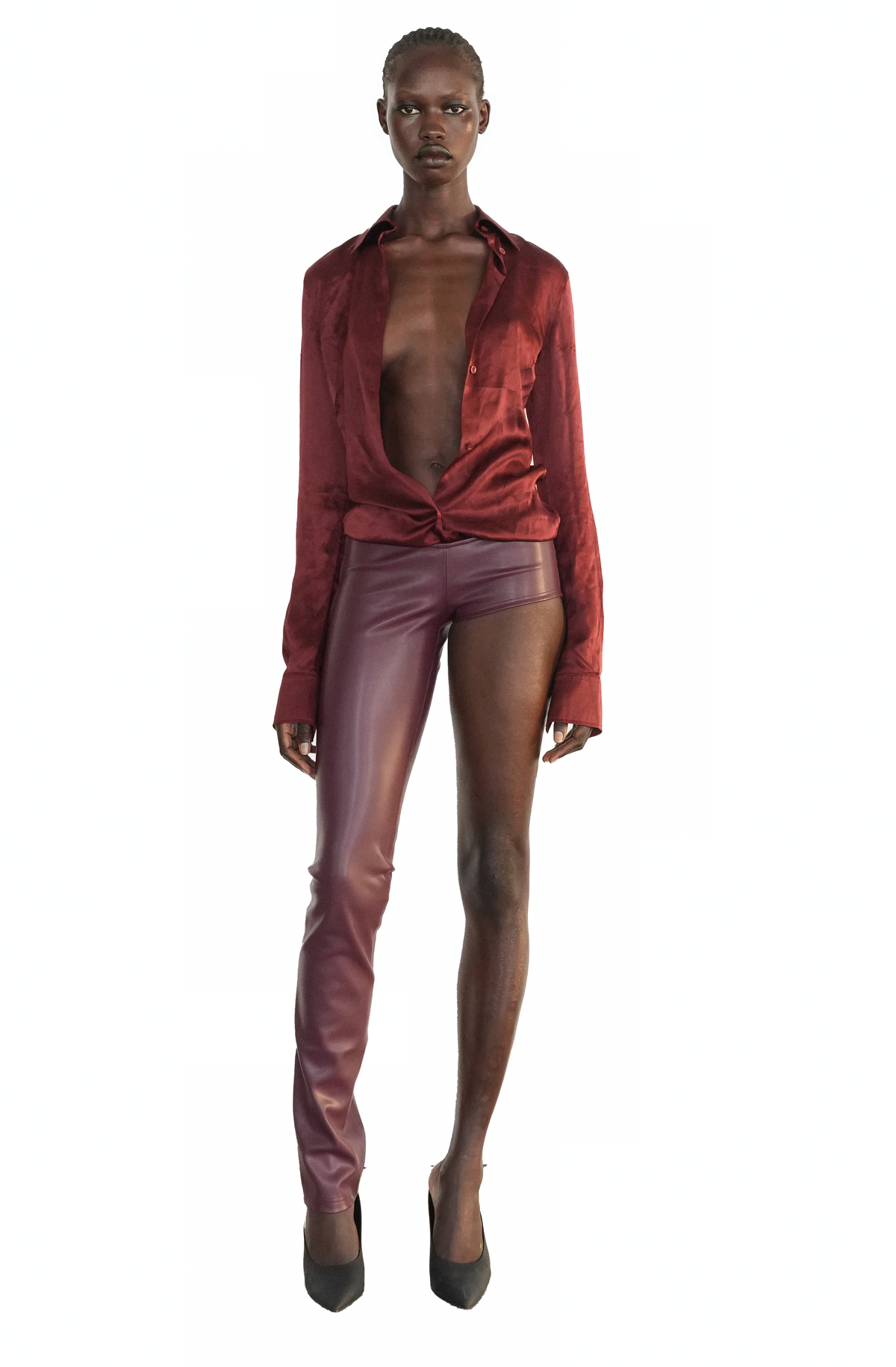 LOLA STRAP HIGH BOOT OXBLOOD