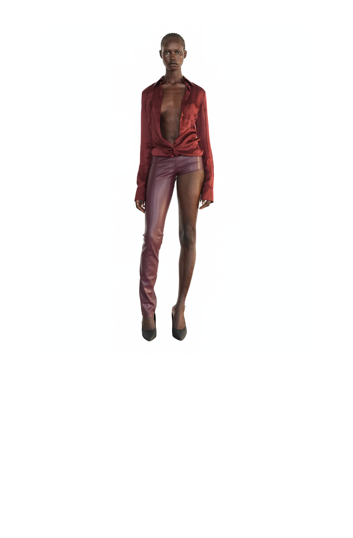 LOLA STRAP HIGH BOOT OXBLOOD