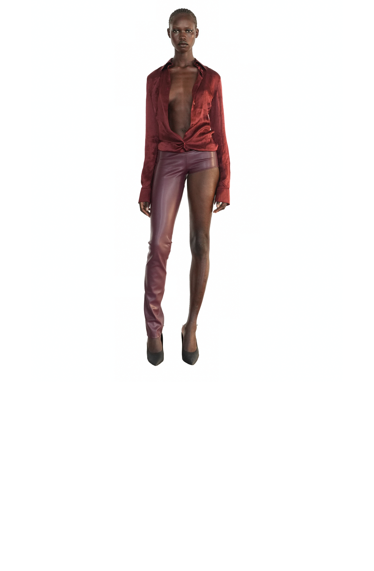 LOLA STRAP HIGH BOOT OXBLOOD