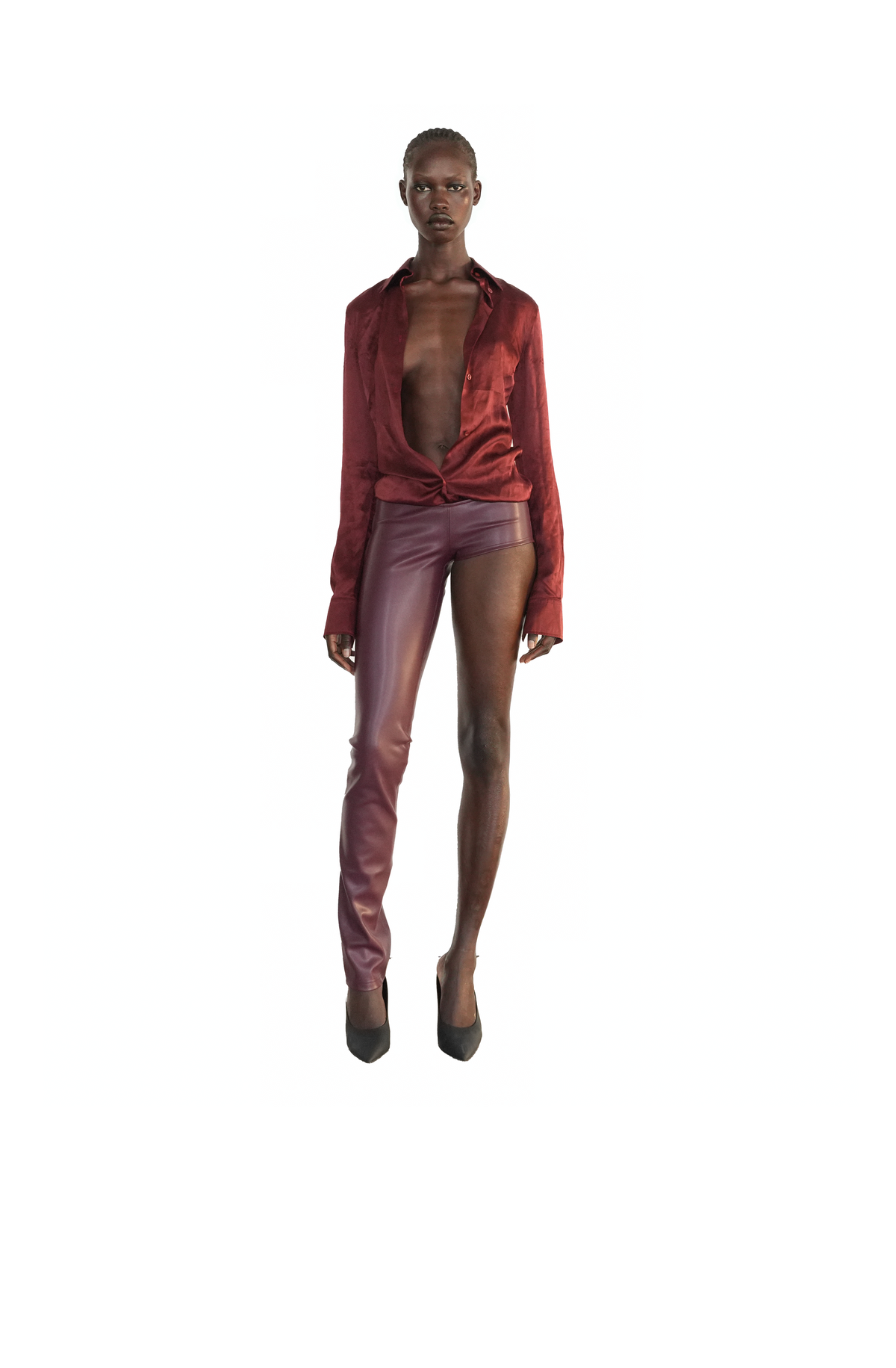 LOLA STRAP HIGH BOOT OXBLOOD