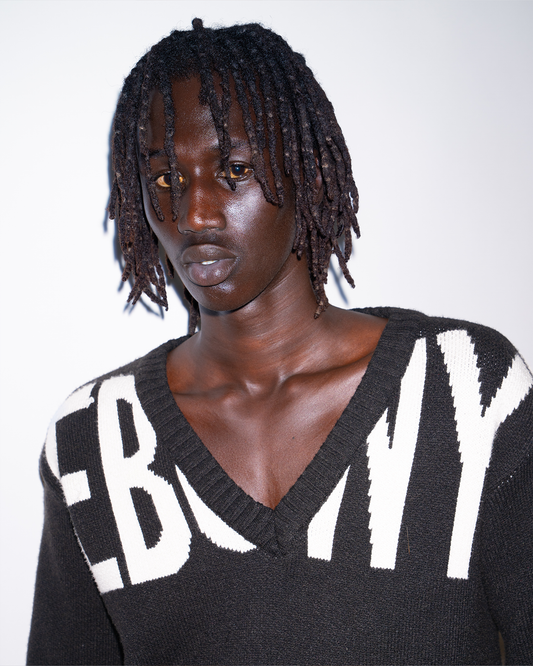 EBONY RELAXED JUMPER BLACK