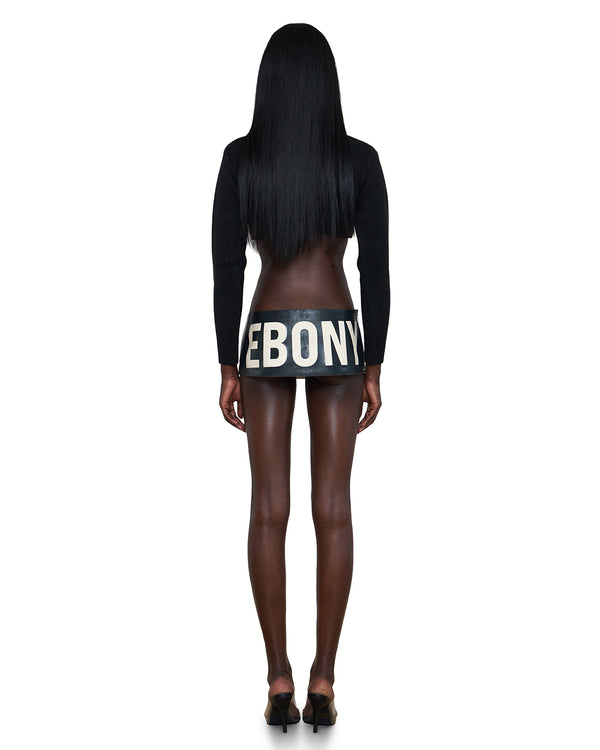 LATEX MINI EBONY BLACK