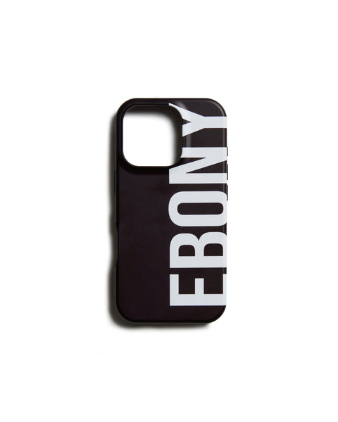 EBONY IPHONE CASE BLACK – MOWALOLA