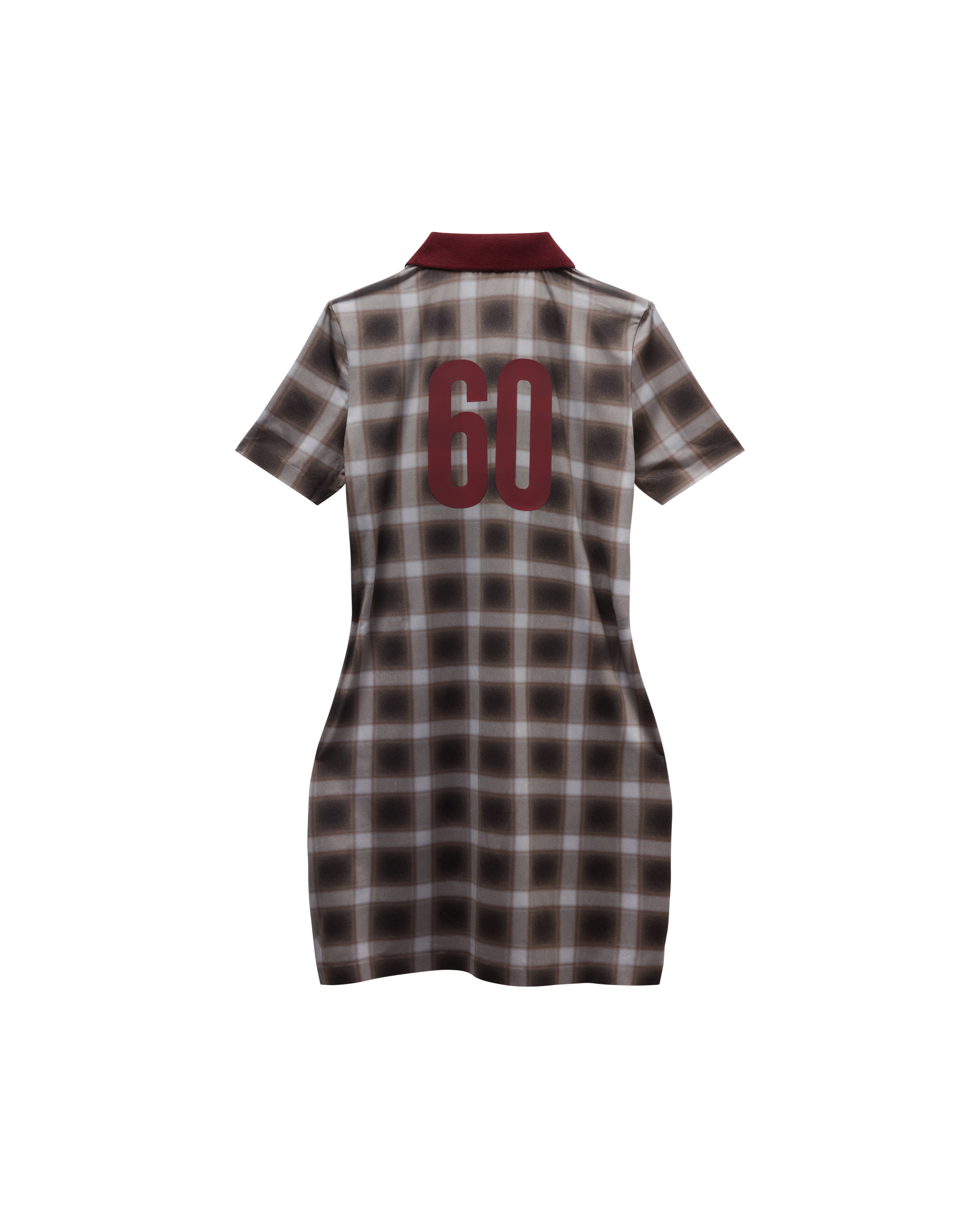 POLO DRESS BROWN Image 3