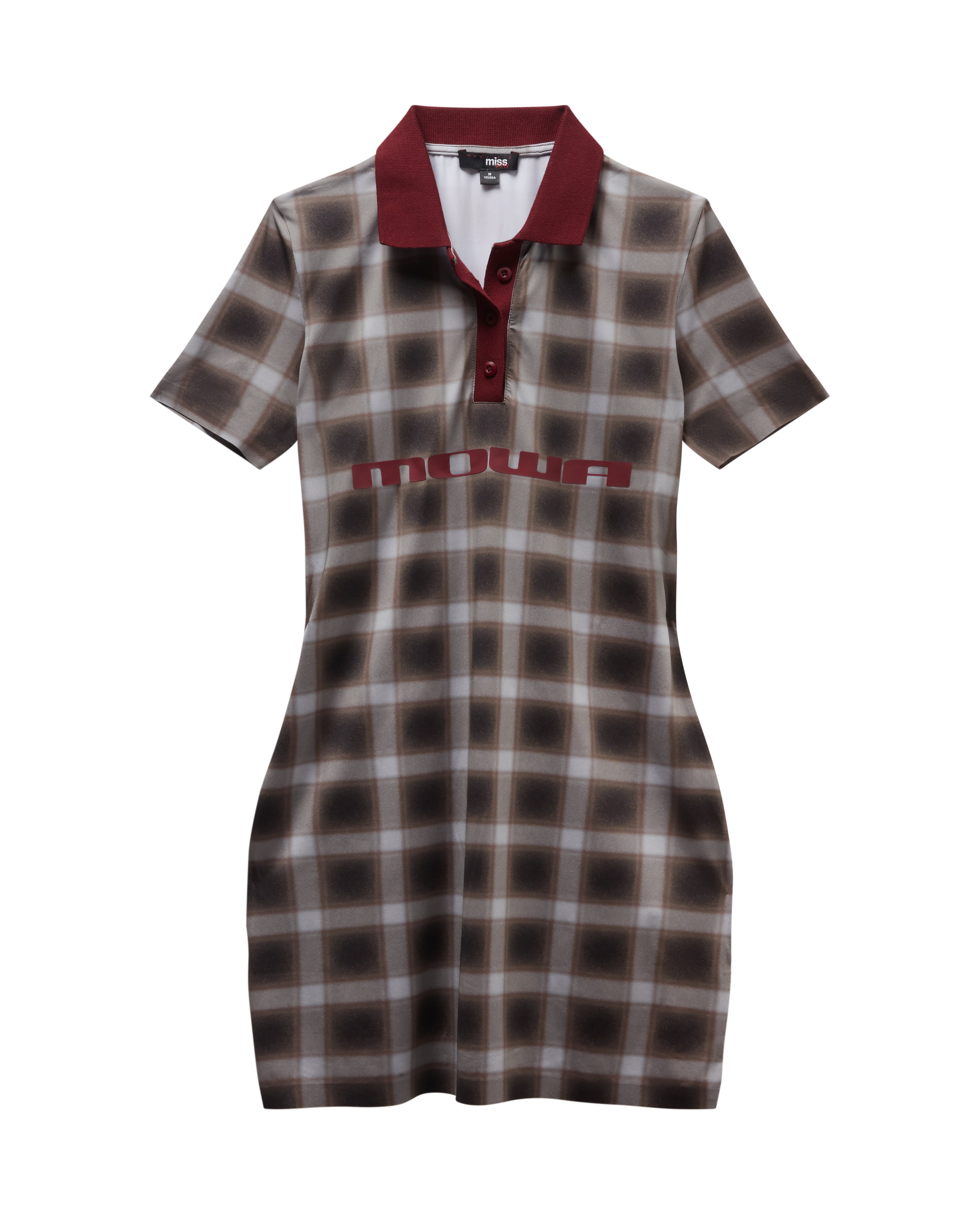 POLO DRESS BROWN Image 3