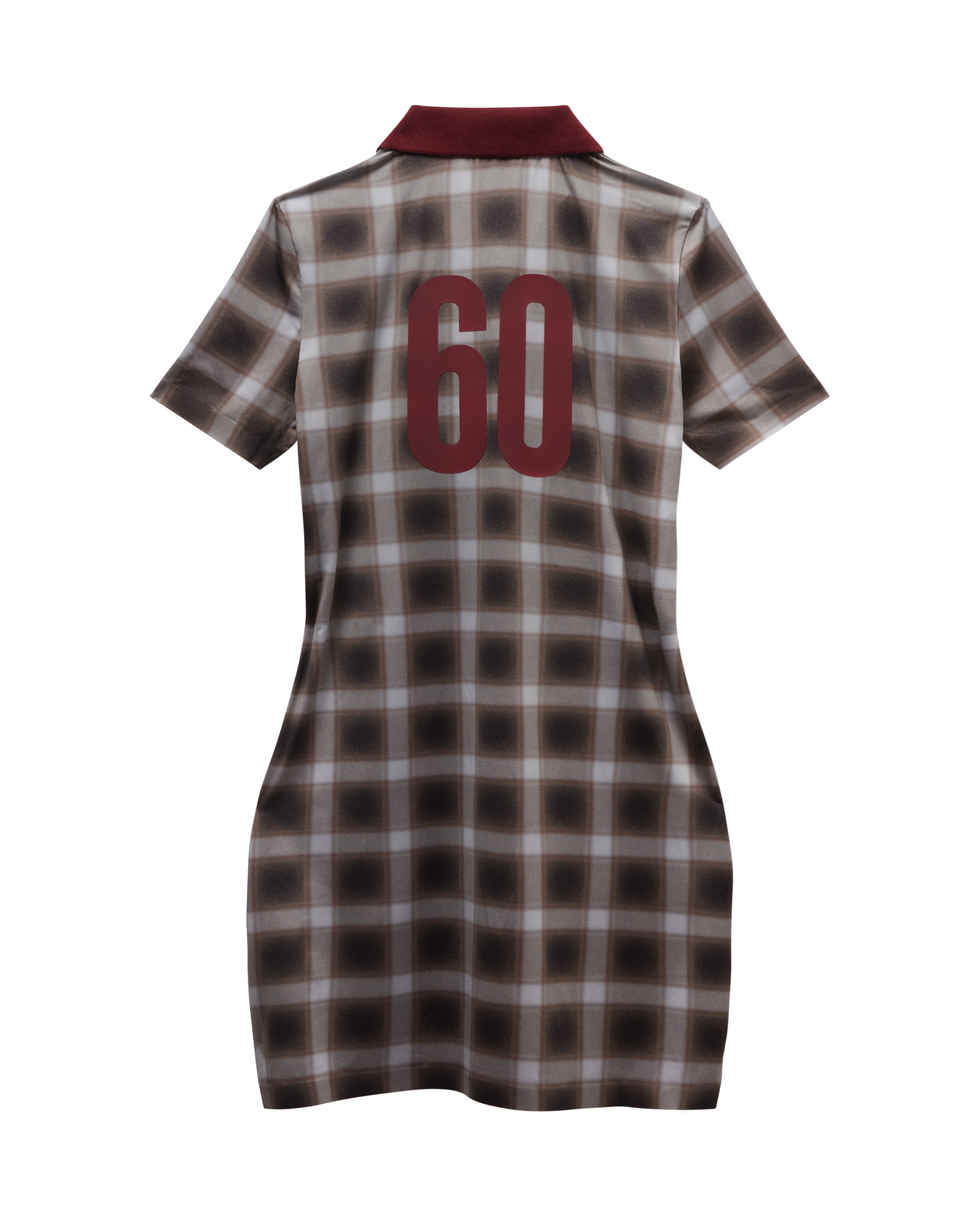 POLO DRESS BROWN Image 4