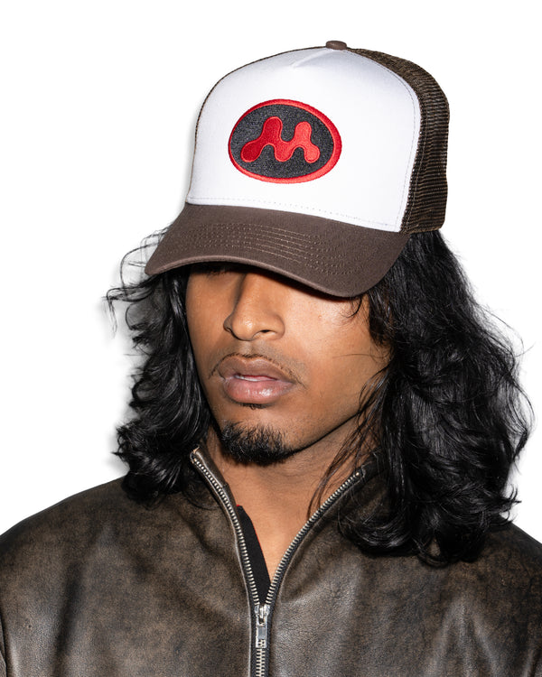 Brown Puff Puff Trucker